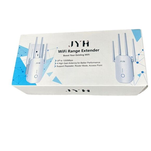 WiFi Range Extender 1200Mbps Repeater Wireless‎ Amplifier Router Signal Booster - Picture 1 of 9